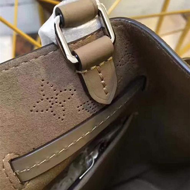 Сумка Louis Vuitton M54403 Girolata Tote Bag Mahina Leather "Beige" фото № 8