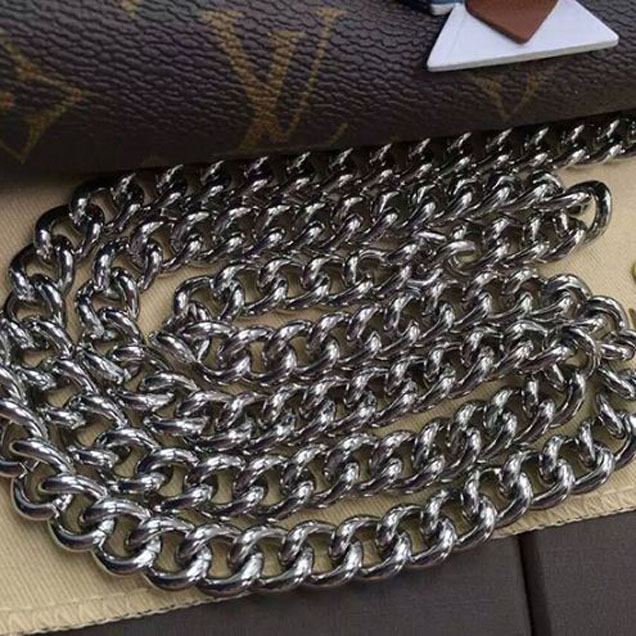 Сумка Louis Vuitton M60796 Tribal Mask Chain Wallet Monogram Canvas "Brown" фото № 6