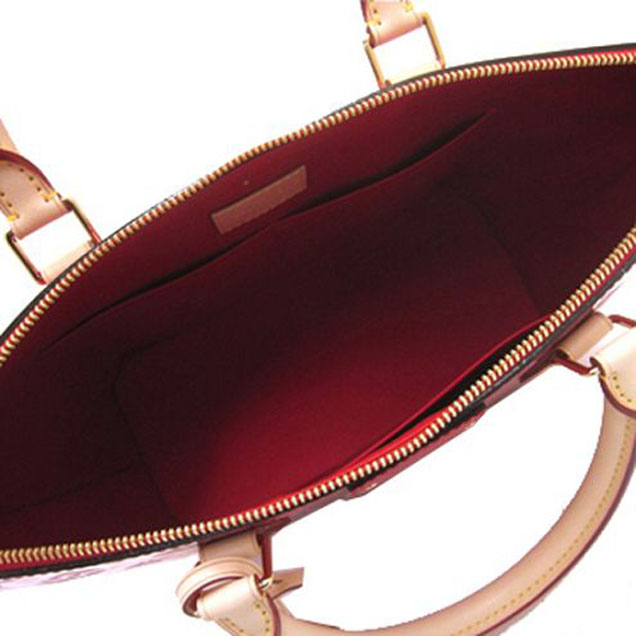 Сумка Louis Vuitton M90160 Montebello MM Tote Bag Monogram Vernis "Red" фото № 7