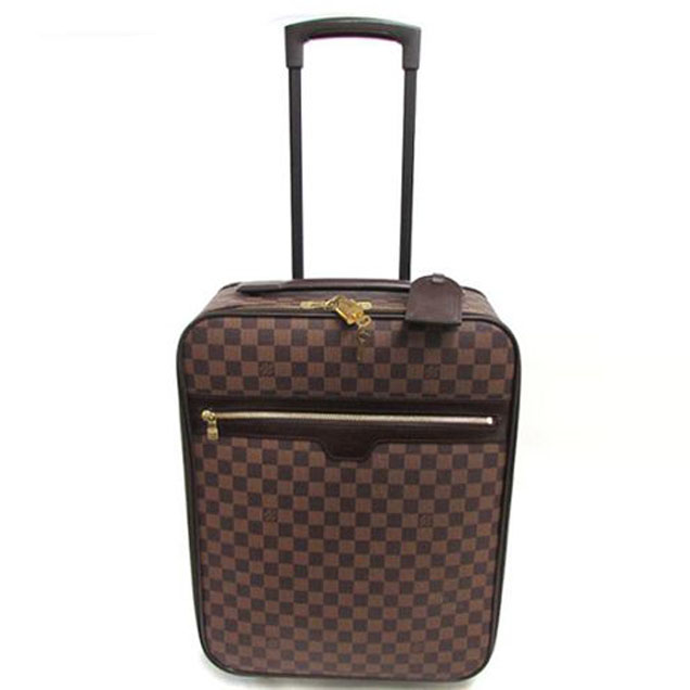 Чемодан Louis Vuitton N23256 Pegase 50 Rolling Luggage Damier Ebene Canvas "Brown" фото № 2