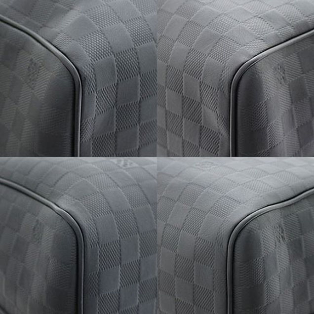 Сумка Louis Vuitton N41145 Keepall Bandouliere 45 Duffel Bag Damier Infini Leather "Black" фото № 9