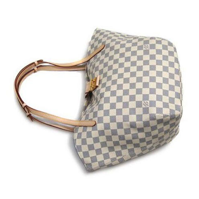Сумка Louis Vuitton N41208 Salina PM Shoulder Bag Damier Azur Canvas "White" фото № 5