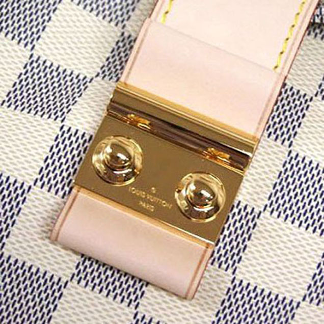 Сумка Louis Vuitton N41208 Salina PM Shoulder Bag Damier Azur Canvas "White" фото № 6