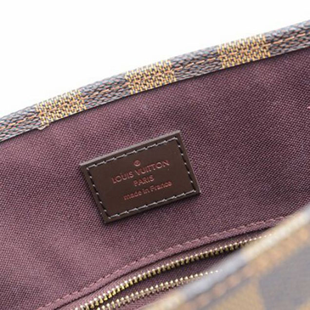 Сумка Louis Vuitton N41226 Sac Plat PM Tote Bag Damier Ebene Canvas "Brown" фото № 10