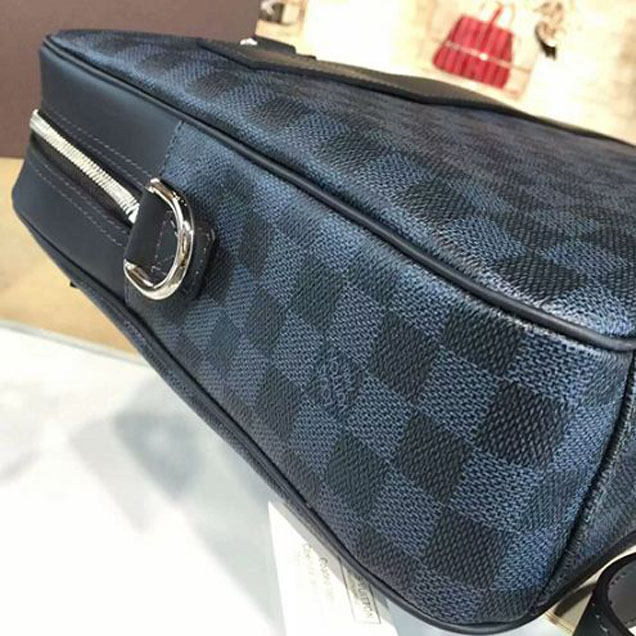Портфель Louis Vuitton N41347 Porte-Documents Business Briefcase Damier Cobalt Canvas "Navy Blue" фото № 7