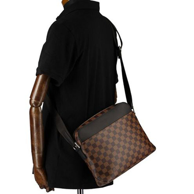 Сумка Louis Vuitton N41568 Jake Messenger PM Messenger Bag Damier Ebene Canvas "Brown" фото № 10