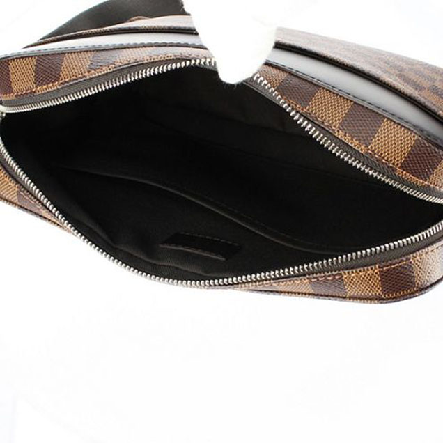 Сумка Louis Vuitton N41568 Jake Messenger PM Messenger Bag Damier Ebene Canvas "Brown" фото № 8