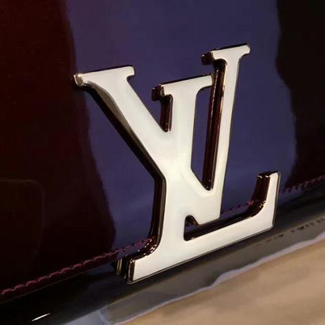 Сумка Louis Vuitton M94425 Chain Louise GM Monogram Vernis "Chocolate" фото № 6