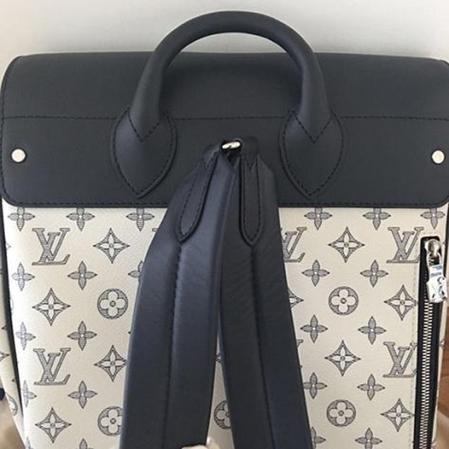 Рюкзак Louis Vuitton M54125 Steamer Backpack Monogram Savane Canvas "White" фото № 5