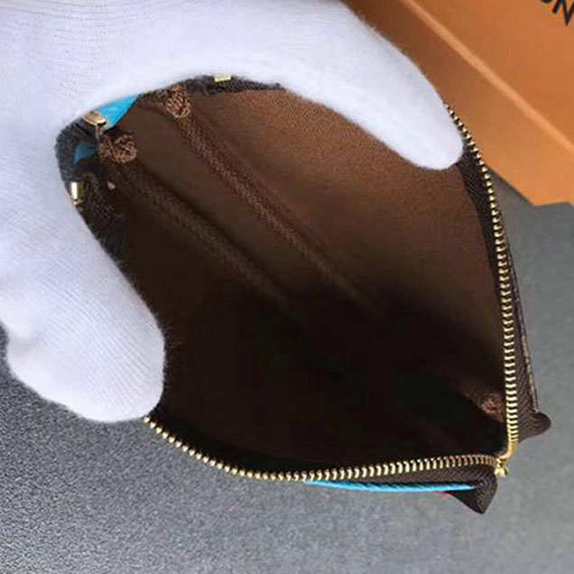 Сумка Louis Vuitton Mini Pochette Accessoires M67702 Monogram Canvas "Brown" фото № 10