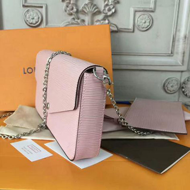 Клатч Louis Vuitton Pochette Felicie M62467 Epi Leather "Pink" фото № 3