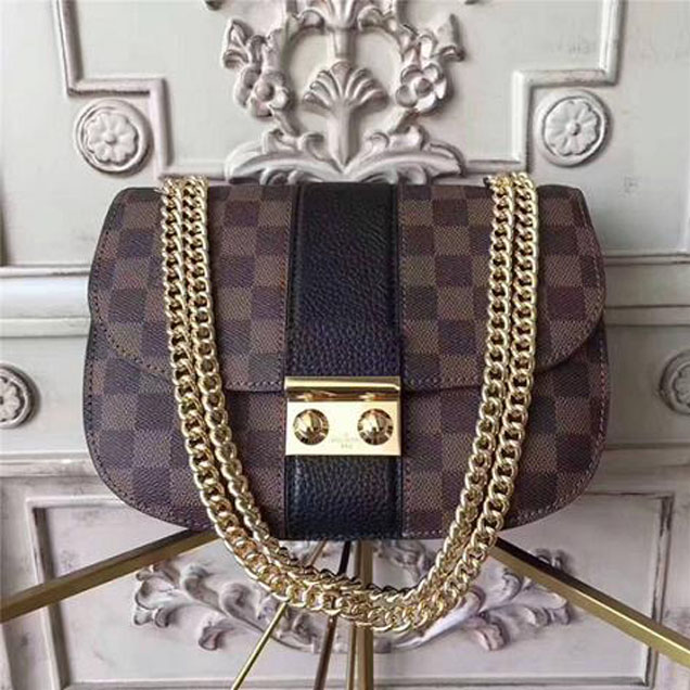 Сумка Louis Vuitton Wight N64419 Damier Ebene Canvas "Brown" фото № 2