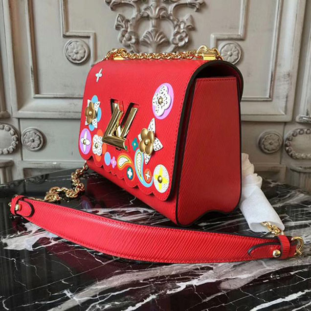 Сумка Louis Vuitton Twist MM M54859 Epi Leather "Red" фото № 3