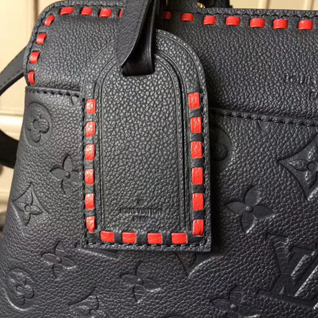 Сумка Louis Vuitton Vosges MM M43738 Monogram Empreinte Leather "Navy Blue" фото № 6