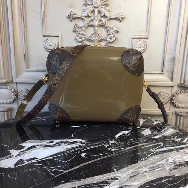 Сумка Louis Vuitton Venice M54390 Monogram Vernis "Brown" фото № 4