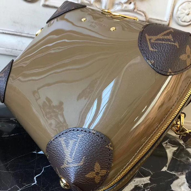 Сумка Louis Vuitton Venice M54390 Monogram Vernis "Brown" фото № 8