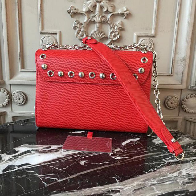 Сумка Louis Vuitton Twist MM M54269 Epi Leather "Red" фото № 4