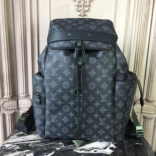 Рюкзак Louis Vuitton Monogram Eclipse Canvas Discovery Backpack M43694 "Black" фото № 2