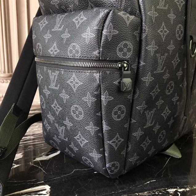 Рюкзак Louis Vuitton Monogram Eclipse Canvas Discovery Backpack M43694 "Black" фото № 7