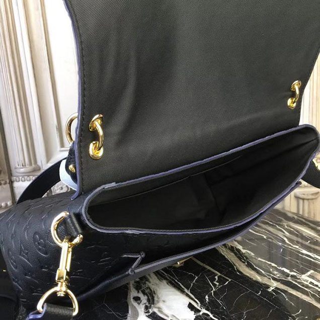 Сумка Louis Vuitton Monogram Empreinte Leather Blanche M43616 "Black" фото № 10