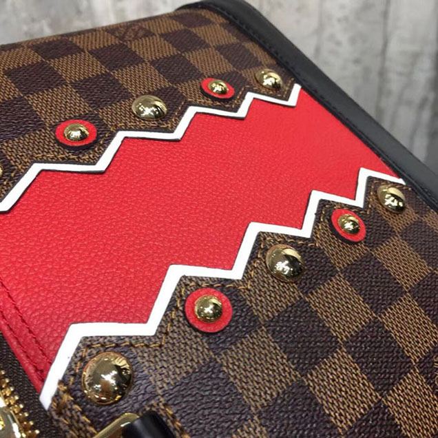 Сумка Louis Vuitton Damier Ebene Canvas Alma BB N40046 "Brown" фото № 9