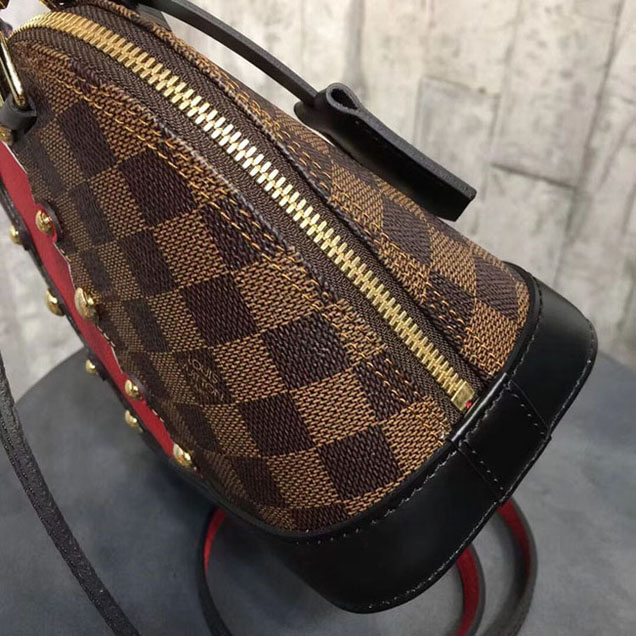 Сумка Louis Vuitton Damier Ebene Canvas Alma BB N40046 "Brown" фото № 10