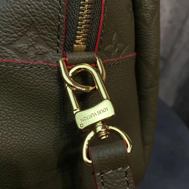 Сумка Louis Vuitton Ponthieu PM M43669 Monogram Empreinte Leather "Green" фото № 9