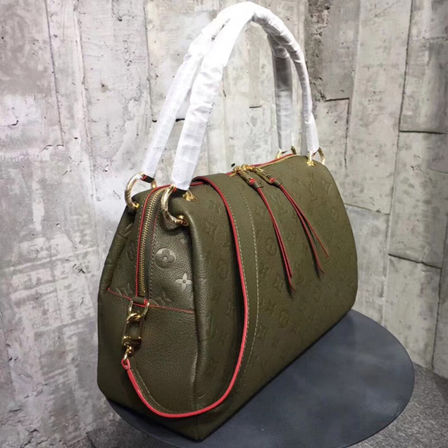 Сумка Louis Vuitton Ponthieu PM M43669 Monogram Empreinte Leather "Green" фото № 3