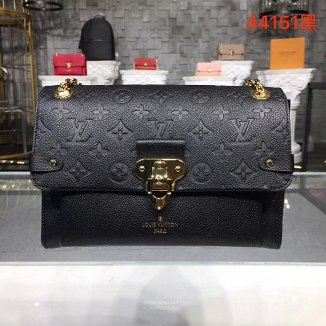 Сумка Louis Vuitton M44150 Vavin MM Monogram Empreinte Leather "Black" фото № 2