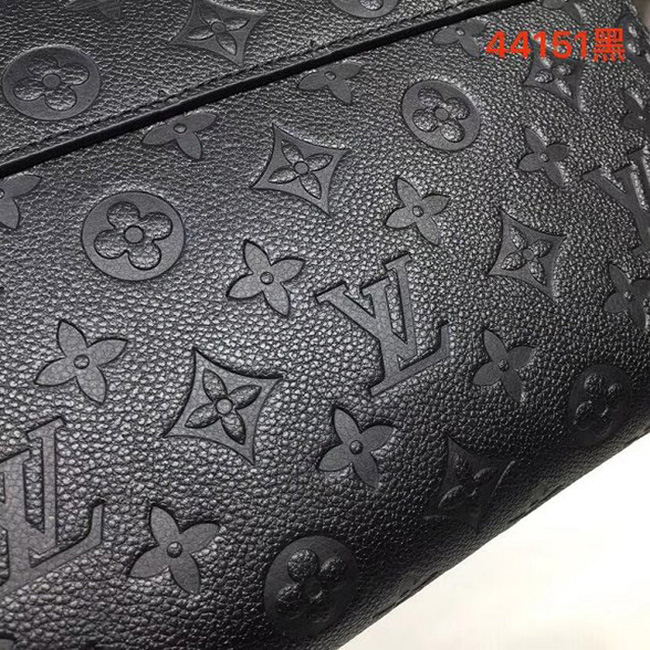 Сумка Louis Vuitton M44150 Vavin MM Monogram Empreinte Leather "Black" фото № 6
