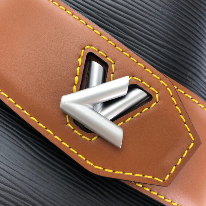 Сумка Louis Vuitton Twist Bucket M52804 Epi Leather "Black" фото № 6