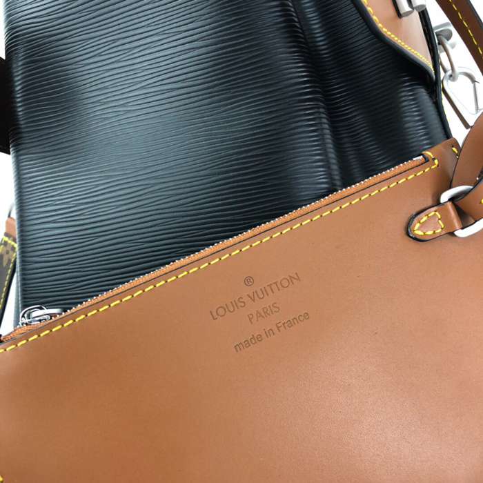 Сумка Louis Vuitton Twist Bucket M52804 Epi Leather "Black" фото № 8