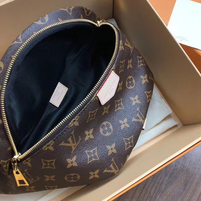 Сумка Louis Vuitton Bumbag M43644 Monogram Canvas "Brown" фото № 9