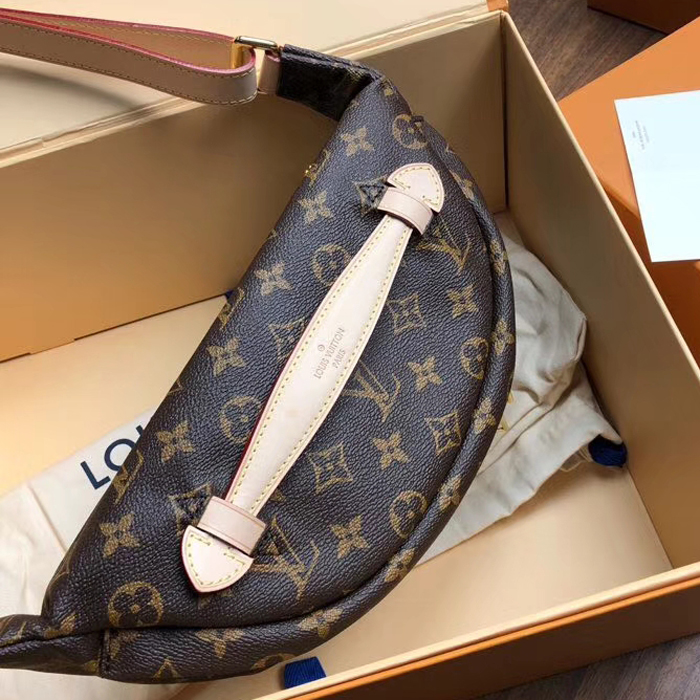 Сумка Louis Vuitton Bumbag M43644 Monogram Canvas "Brown" фото № 4