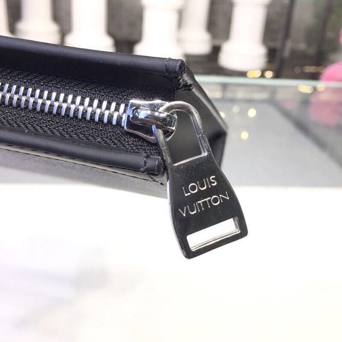 Клатч Louis Vuitton Pochette Voyage MM N60175 Damier Graphite Canvas "Graphite" фото № 7