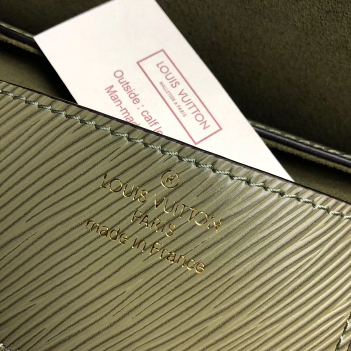 Сумка Louis Vuitton Twist MM M53597 Epi Leather Khaki "Green" фото № 10