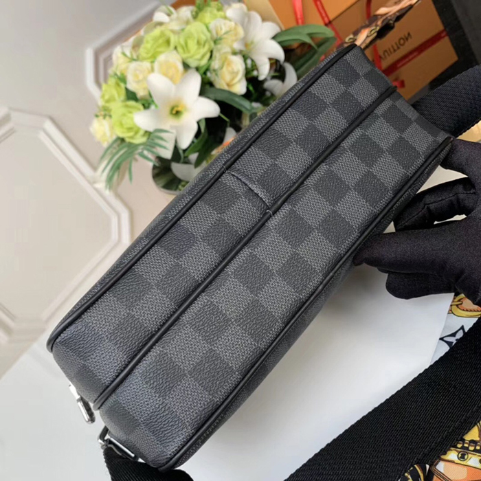 Сумка Louis Vuitton Trocadero Messenger NM PM N40087 Damier Graphite Canvas "Graphite" фото № 7