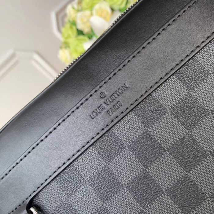 Сумка Louis Vuitton Trocadero Messenger NM PM N40087 Damier Graphite Canvas "Graphite" фото № 5
