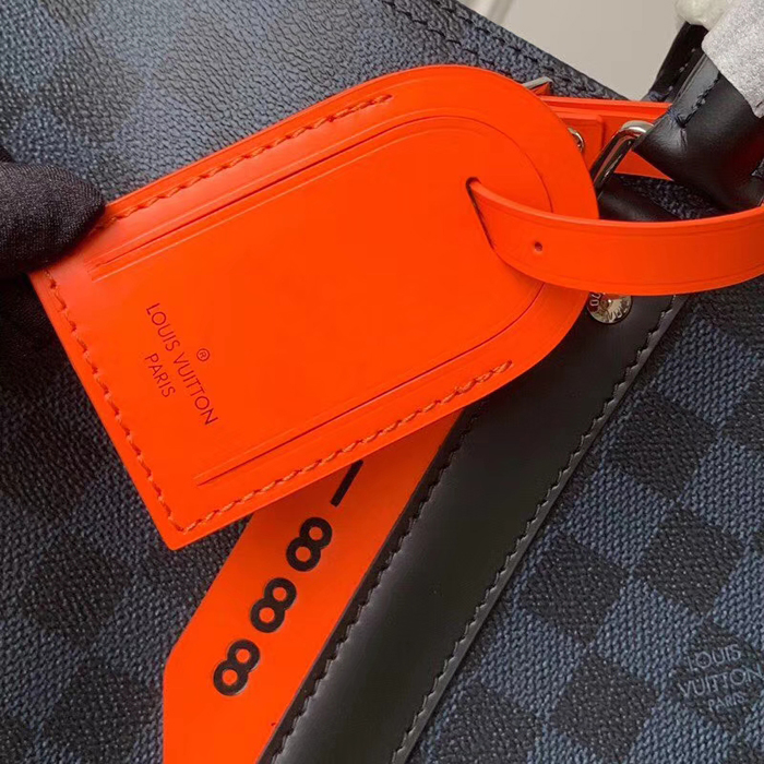 Сумка Louis Vuitton Keepall Bandouliere 45 N40166 Damier Cobalt Canvas "Navy Blue" фото № 6