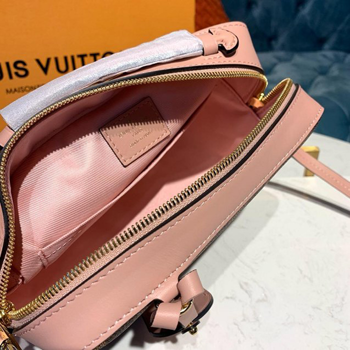 Сумка Louis Vuitton Santa Monica N40179 Damier Ebene Canvas Venus Pink "Brown" фото № 7