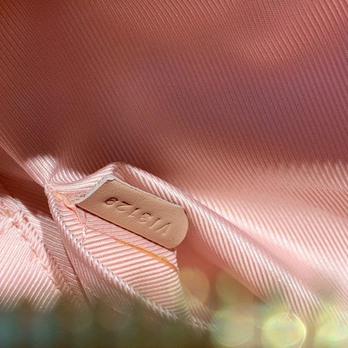 Сумка Louis Vuitton Santa Monica N40179 Damier Ebene Canvas Venus Pink "Brown" фото № 9