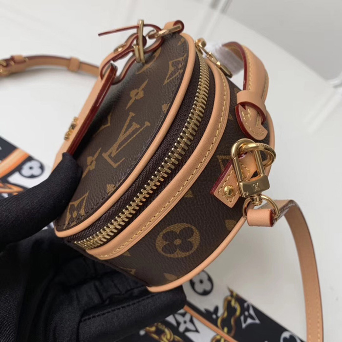 Сумка Louis Vuitton Mini Boite Chapeau M44699 Monogram Coated Canvas "Brown" фото № 5