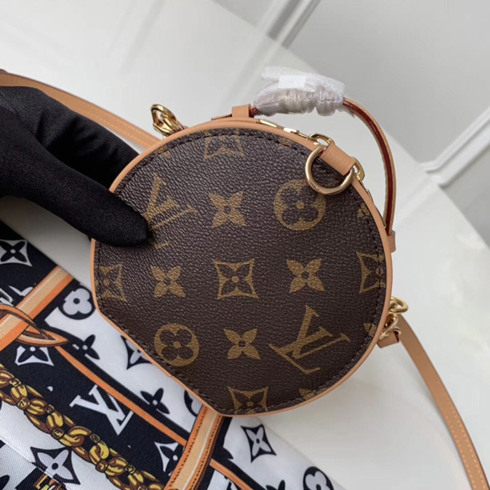 Сумка Louis Vuitton Mini Boite Chapeau M44699 Monogram Coated Canvas "Brown" фото № 4