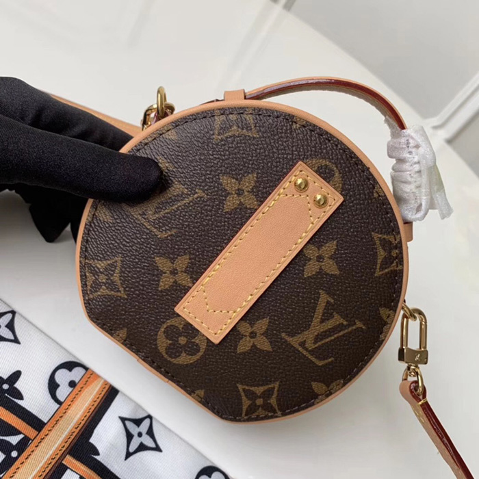 Сумка Louis Vuitton Mini Boite Chapeau M44699 Monogram Coated Canvas "Brown" фото № 3
