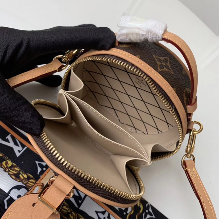 Сумка Louis Vuitton Mini Boite Chapeau M44699 Monogram Coated Canvas "Brown" фото № 9