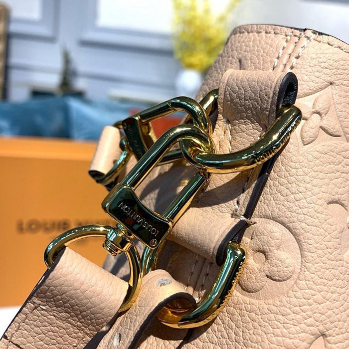 Сумка Louis Vuitton Melie M44247 Monogram Empreinte Leather Papyrus "Beige" фото № 7