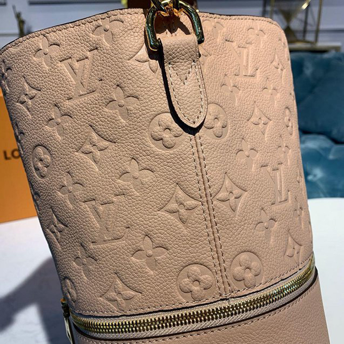 Сумка Louis Vuitton Melie M44247 Monogram Empreinte Leather Papyrus "Beige" фото № 6