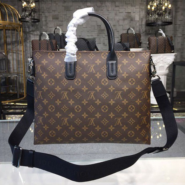Сумка Louis Vuitton 7 Days a Week Bag 36cm Monogram Macassar Canvas Fall Winter 2018 Collection M61288 "Brown" фото № 3