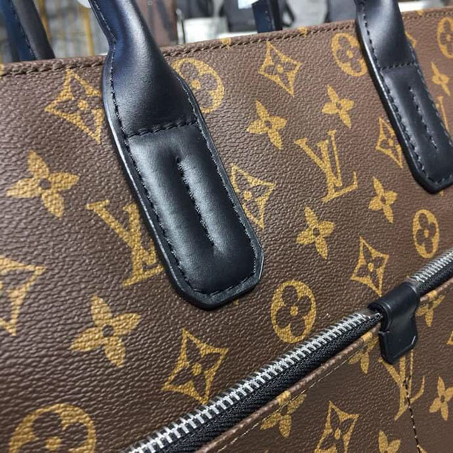 Сумка Louis Vuitton 7 Days a Week Bag 36cm Monogram Macassar Canvas Fall Winter 2018 Collection M61288 "Brown" фото № 5