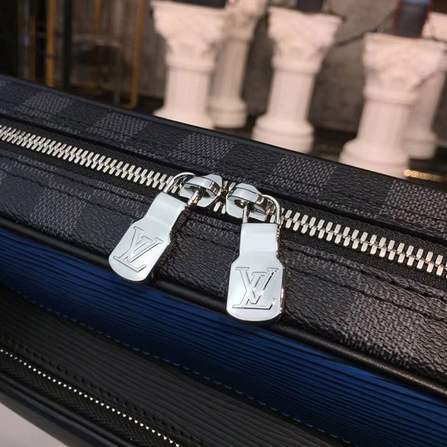 Сумка Louis Vuitton Epi Patchwork Nil Slim Bag M51466 2018 "Navy Blue" фото № 6